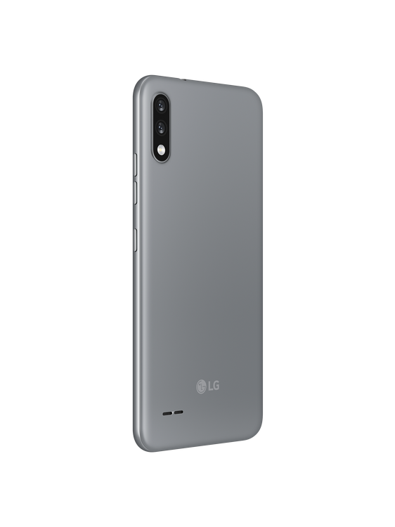 Móvil - LG K22, Gris, 32 GB, 2 GB RAM, 6.2" HD+, Quad Core QM215, Dual SIM, 3000 mAh, Android