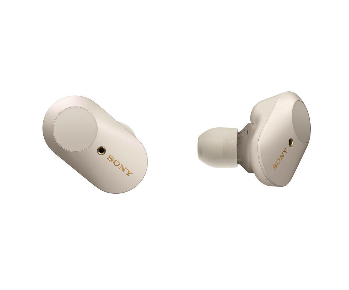 SONY WF-1000XM3, Earbuds, Ladeetui, In-ear Kopfhörer Bluetooth Silber