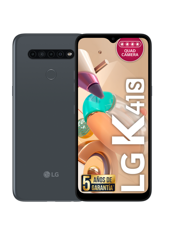 Móvil - LG K41S, Gris, 32 GB, 3 GB RAM, 6.55 " HD+, Octa Core MT6762, Dual SIM, DTS:X 3D, 4000 mAh, Android