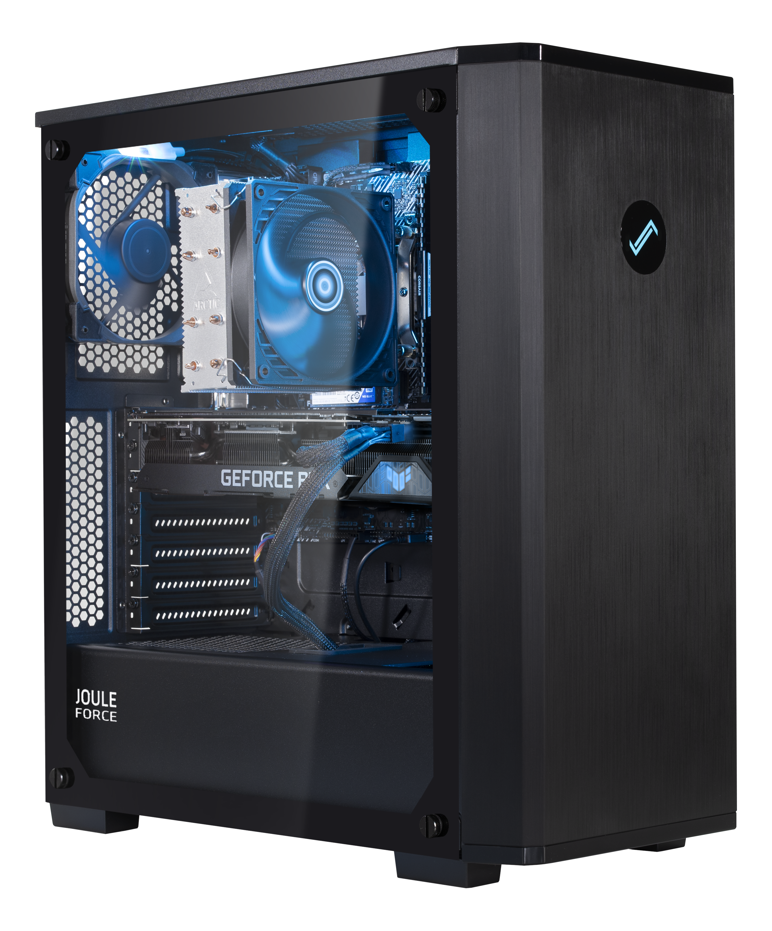JOULE PERFORMANCE Nuke RTX3060TI II7 - Gaming PC,  , 1 TB SSD, 16 GB RAM,   (8 GB, GDDR6), Schwarz