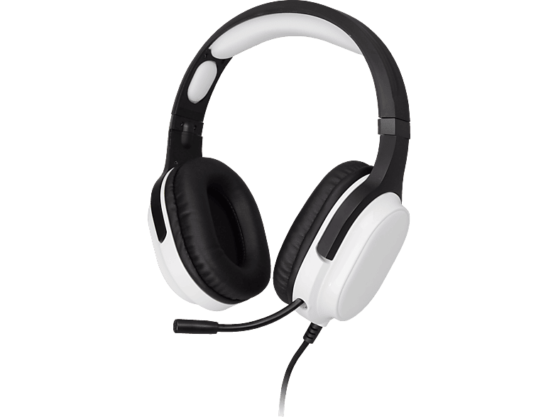 ISY IC 6002, On-ear Gaming Weiß/Schwarz Headset