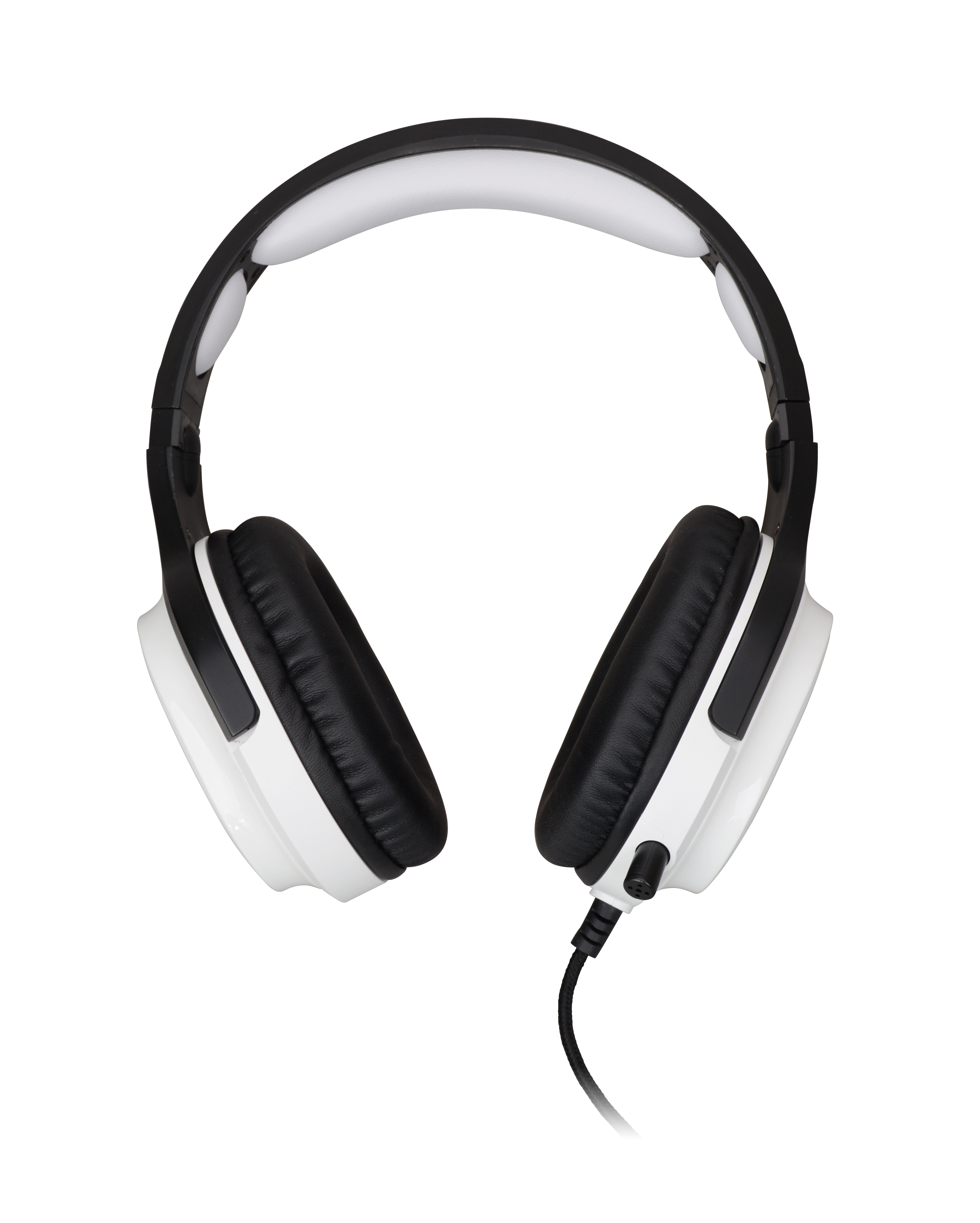 ISY IC 6002, On-ear Headset Gaming Weiß/Schwarz