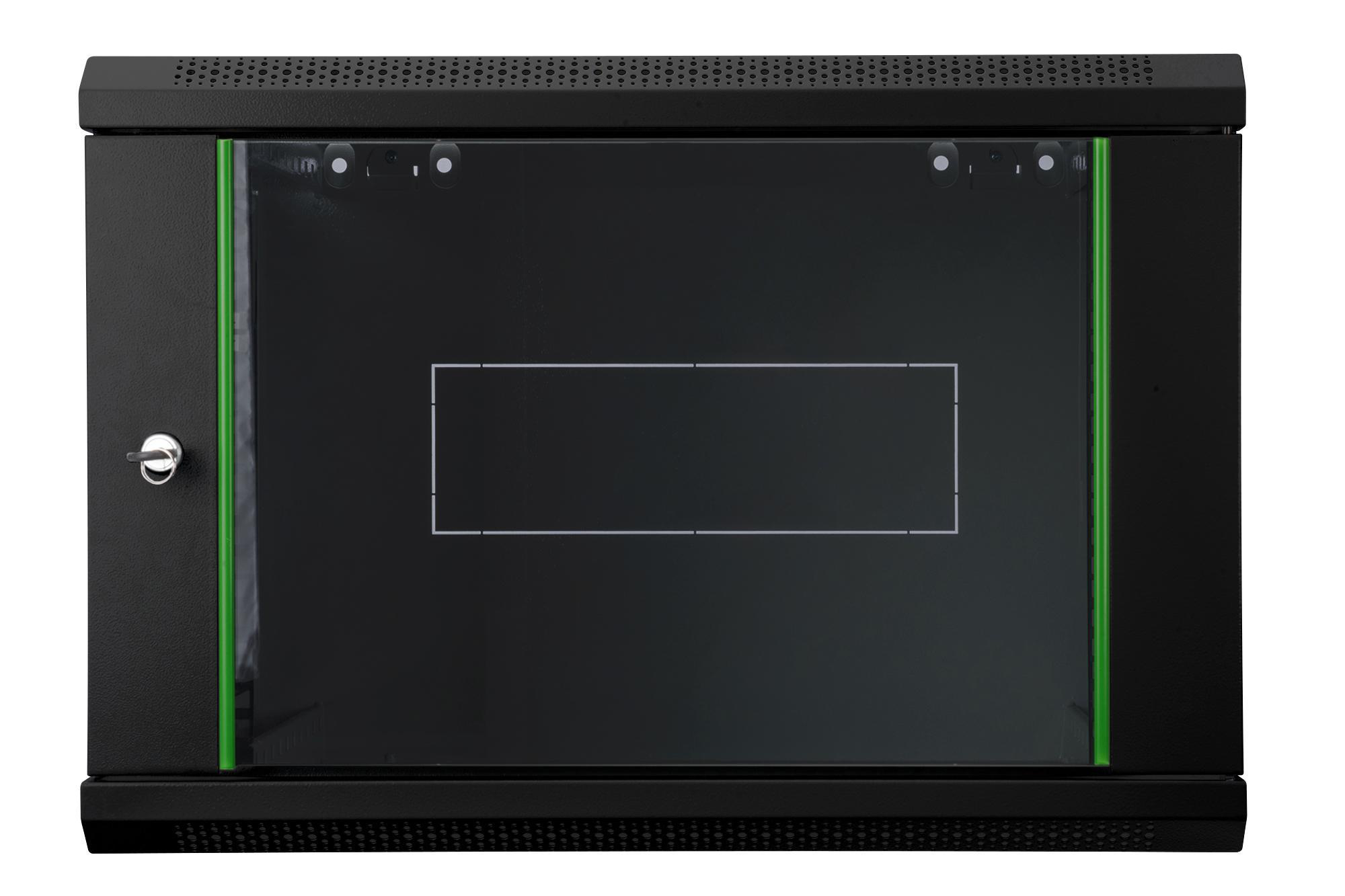DIGITUS DN-19 12-U-EC-SW, Schwarz