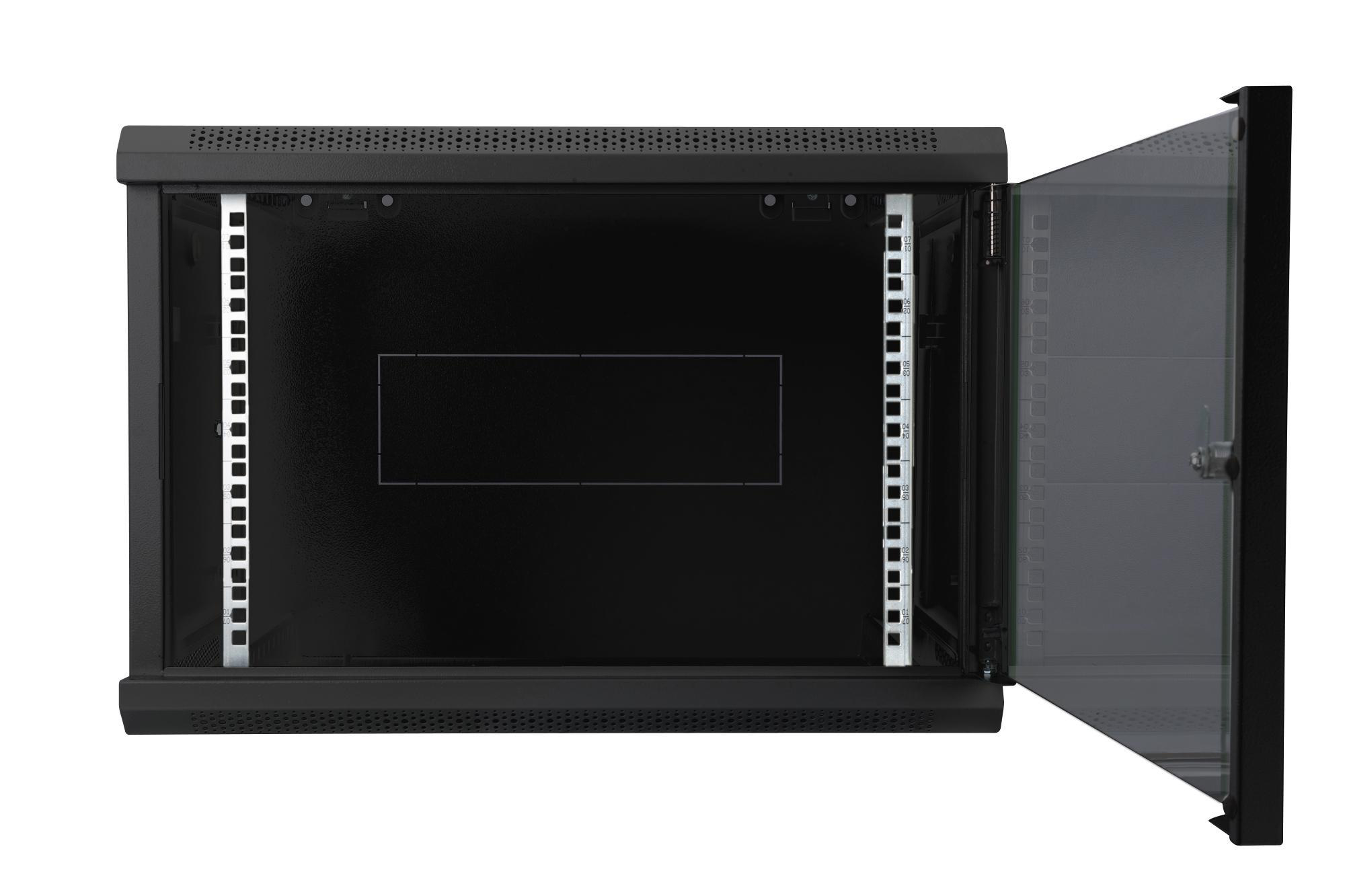 DIGITUS DN-19 12-U-EC-SW, Schwarz