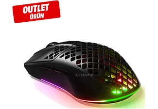 STEELSERIES SSM62604 Aerox 3 RGB Kablosuz Gaming Mouse Siyah Outlet 1213201