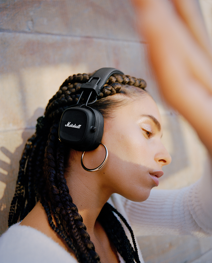 Marshall Major III On-Ear Hoofdtelefoon Hoofdeksel Hoofdband Beschermhoes Zwart