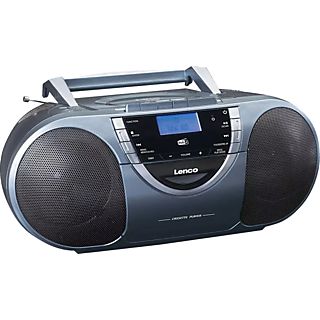 LENCO Radio CD Cassette DAB+ Grijs (SCD-6800GY)