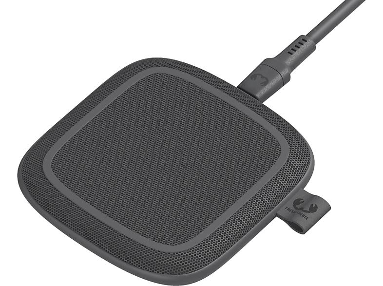 Fresh 'n Rebel Base 10 Watt Wireless Charging Pad Met Poweradapter 18 Donkergrijs