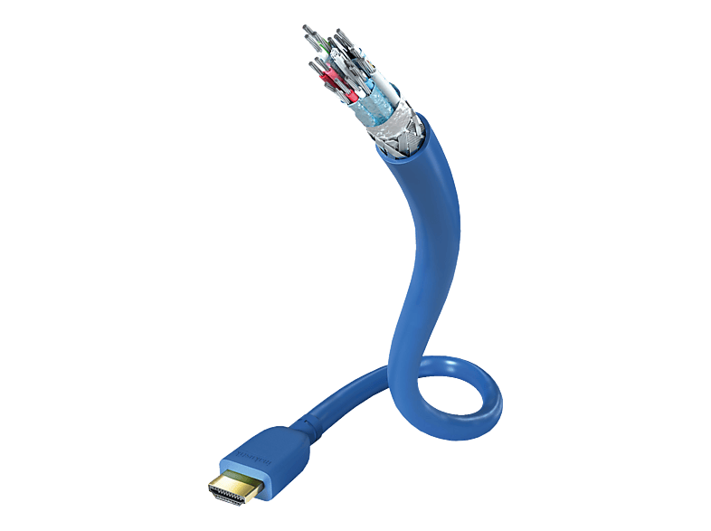 INAKUSTIK 9242015 - HDMI-Kabel (Blau)