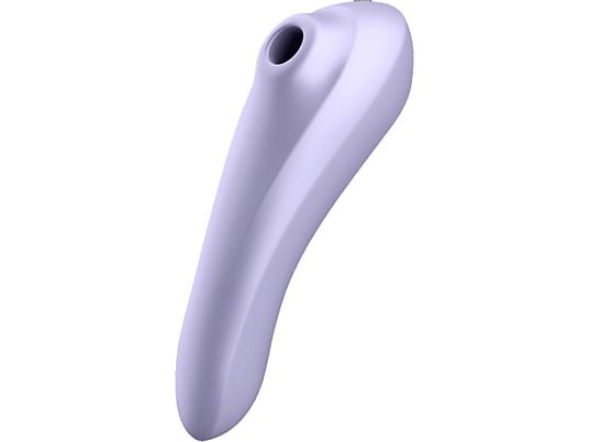 SATISFYER Dual Pleasure - Stimolatore clitorideo (Malva)