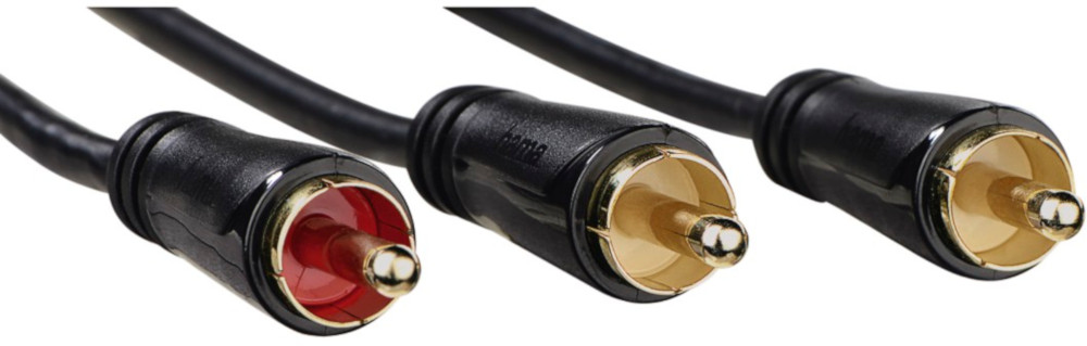 HAMA Audio subwoofer kabel RCA mannelijk - 2 x RCA mannelijk 5m (205097)