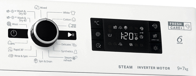 WHIRLPOOL FWDG 971682 WBV EE N mosó- és szárítógép