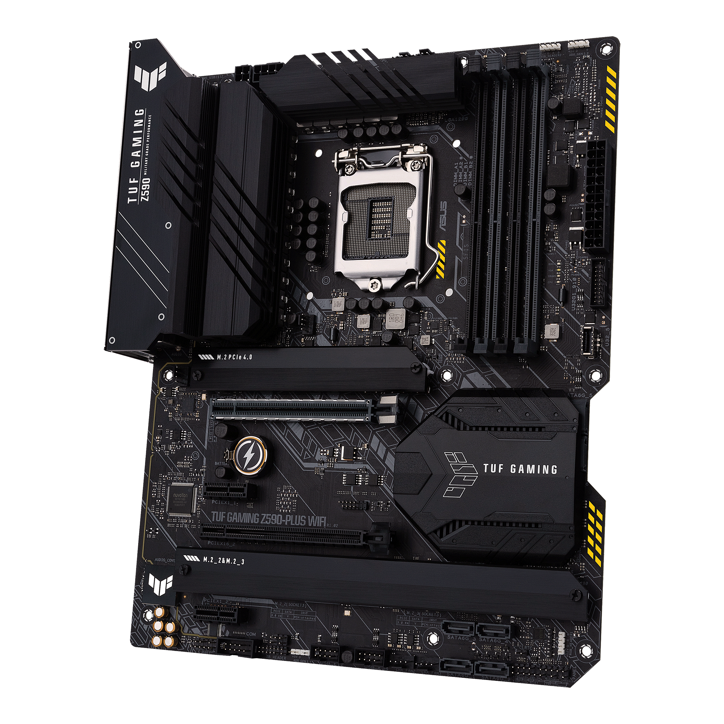 ASUS TUF GAMING Z590-PLUS (90MB16C0-M0EAY0) Mainboard Schwarz