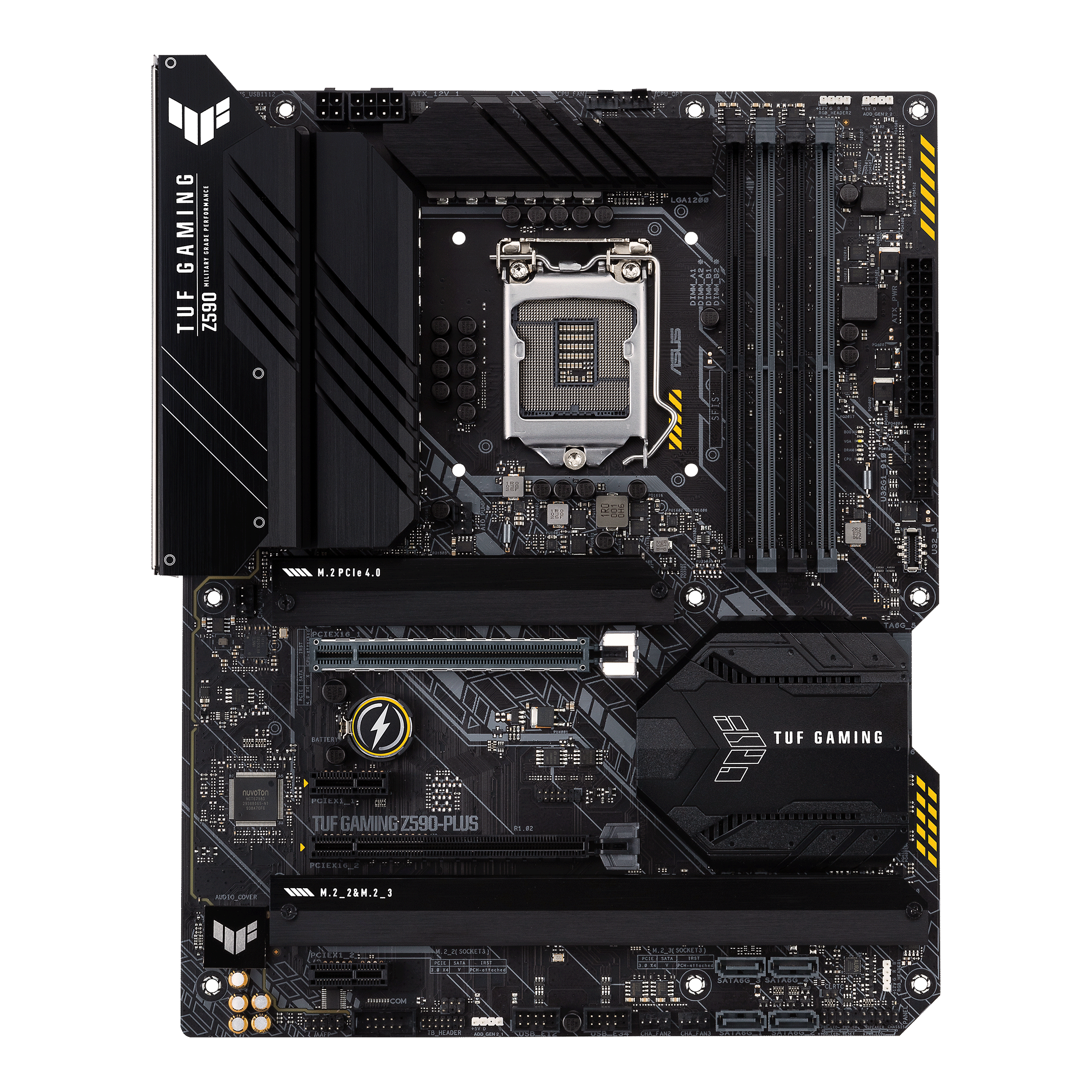 ASUS TUF GAMING Z590-PLUS (90MB16B0-M0EAY0) Mainboard Schwarz