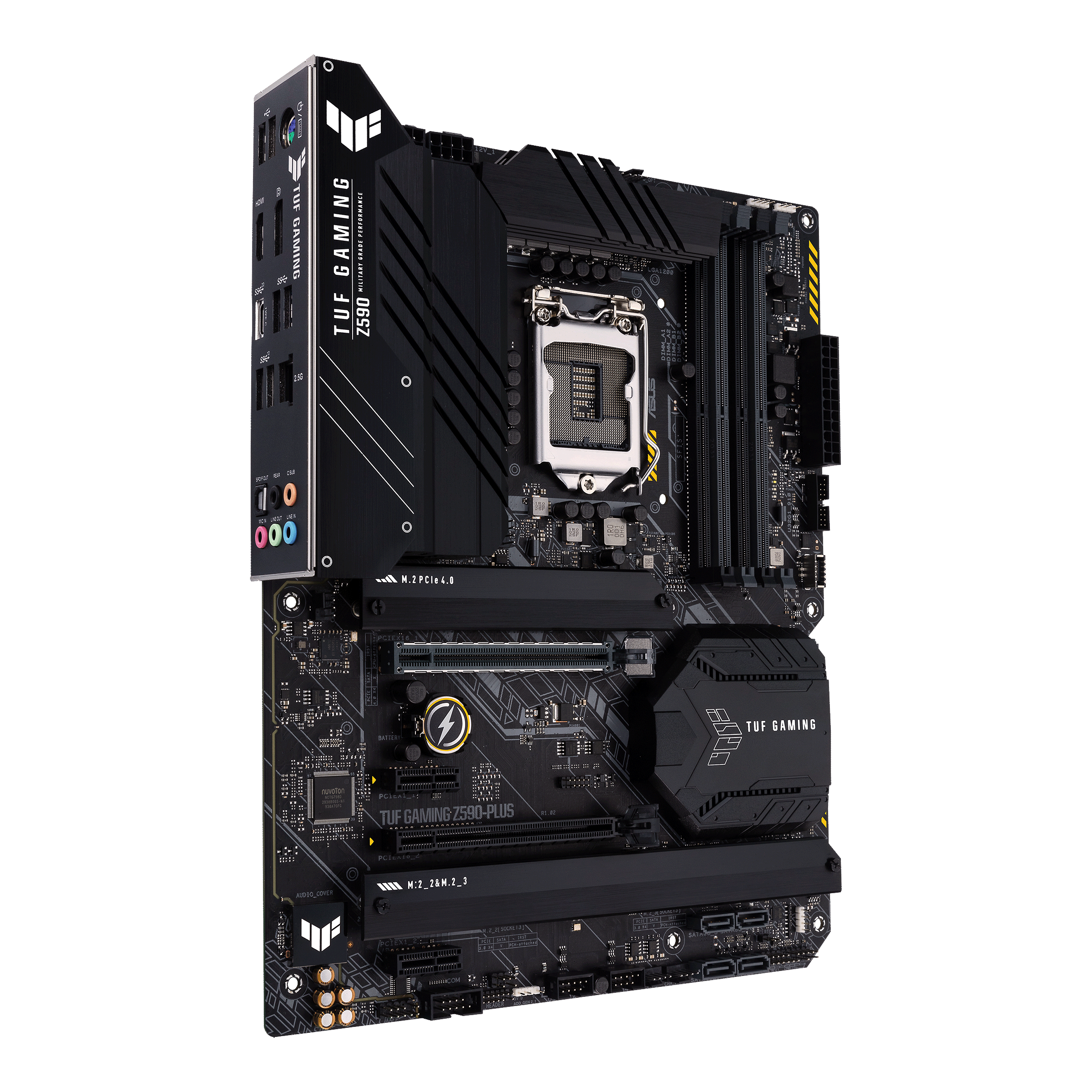 ASUS TUF GAMING Z590-PLUS (90MB16B0-M0EAY0) Mainboard Schwarz