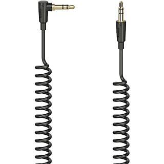 HAMA Audio kabel Spiral 90° Jack 3.5mm - Jack 3.5mm 1.5m (205114)