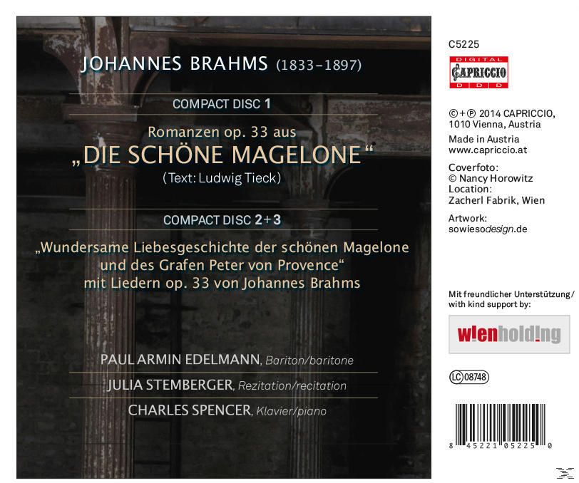 Edelmann/Stemberger - Die Schöne Magelone  - (CD)