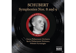 Vienna Po & Berlin Po, Furtwängler/WP/BP - Sinfonien 8+9  - (CD)
