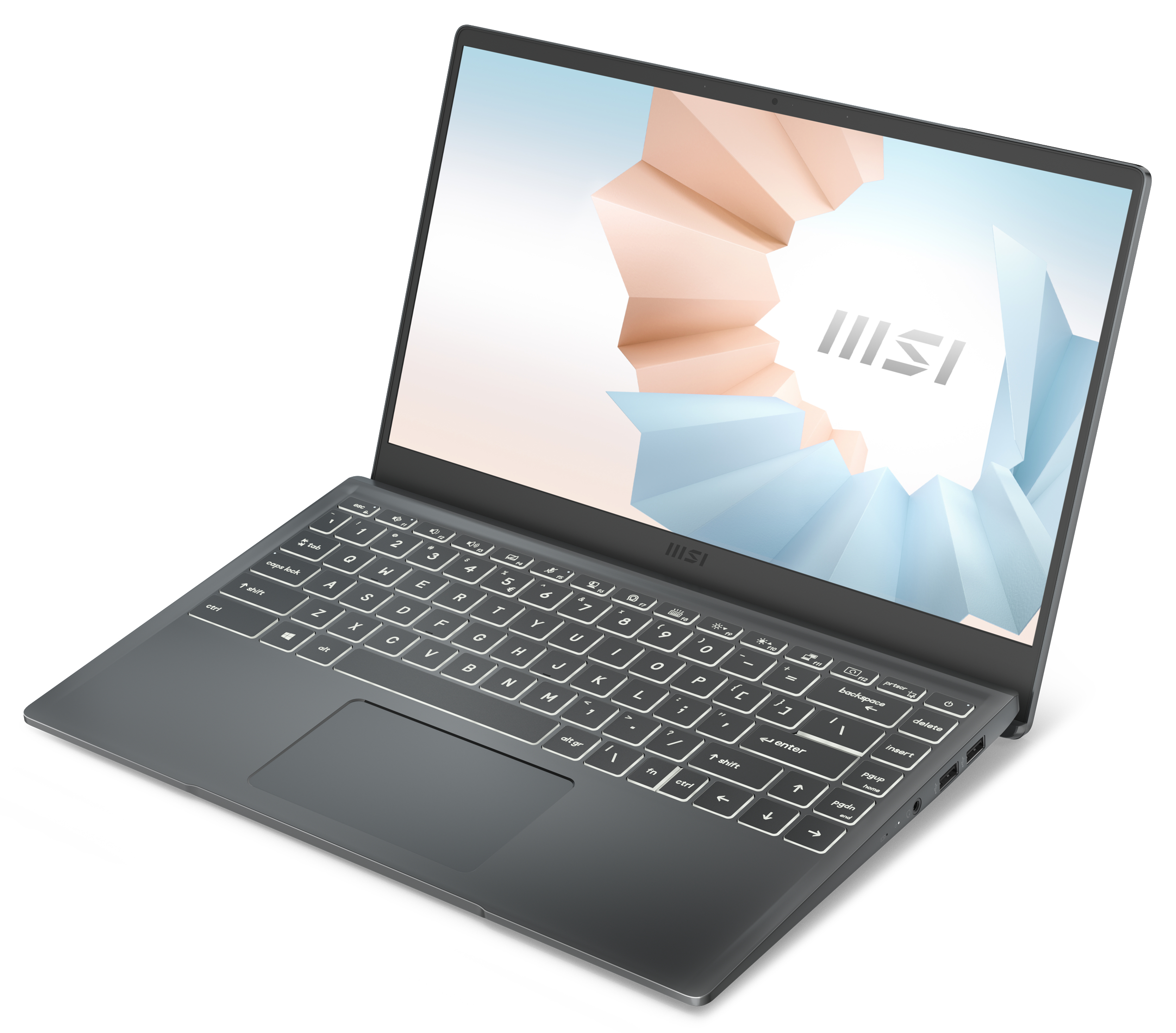 MSI MSI Modern 14 B10MW-432 - 14 Zoll - Intel® Core™ i5 i5-10210U - 8 GB - 512 GB - Intel® UHD Graphics - Windows 10 Home (32 bit)