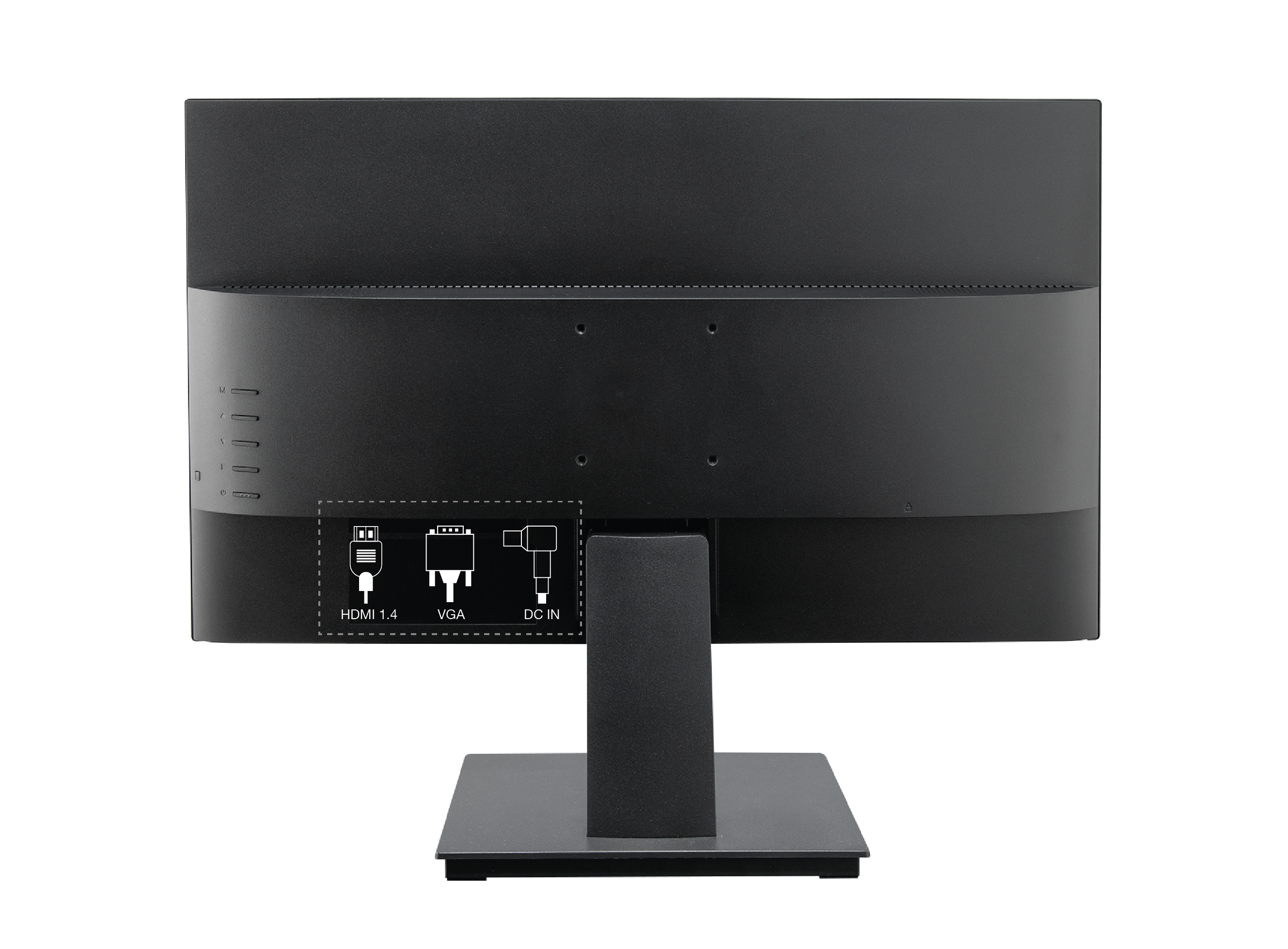 PEAQ PMO C240-VFH 24 Zoll  Full-HD  Monitor  8 ms Reaktionszeit  