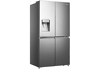 Frigorífico americano | Hisense RQ760N4AIF, No Frost, 585 Dispensador agua, Altura cm, Inox