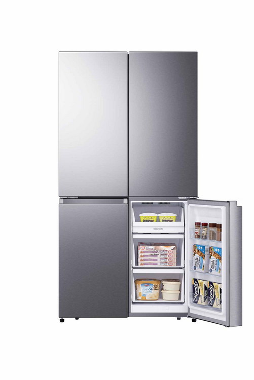 Frigorífico americano - Hisense RQ758N4SAI1, No Frost, 582 l, Motor inverter, Altura 178.50 cm, Inox