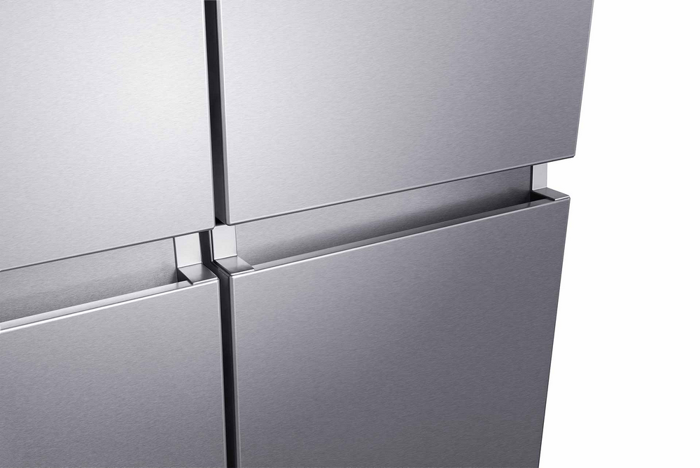 Frigorífico americano - Hisense RQ758N4SAI1, No Frost, 582 l, Motor inverter, Altura 178.50 cm, Inox