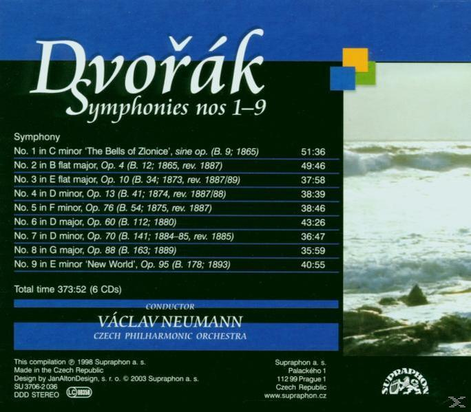 Cpo, Neumann/Tschechische Philharmonie - Sinfonien 1-9  - (CD)