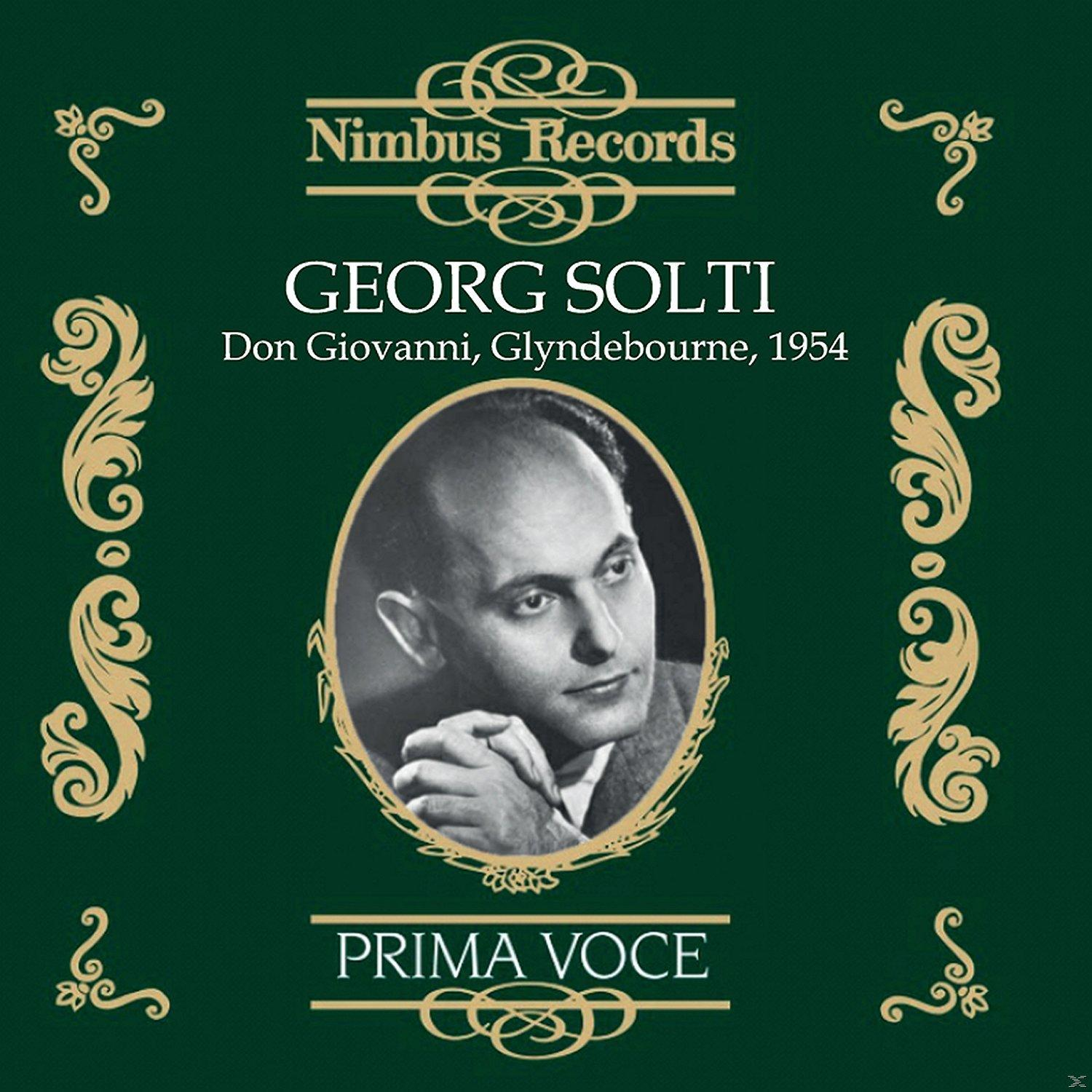 Albumcover: Georg Soltis Porträt in einem Rahmen, goldene Verzierungen und Text.