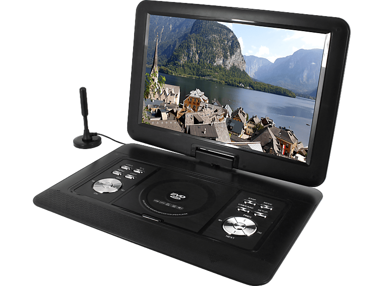 SOUNDMASTER Portabler DVD-Player PDB1600SW mit DVB-T2 HD-Tuner und 15.4" TFT Bildschirm; DVD-Spieler