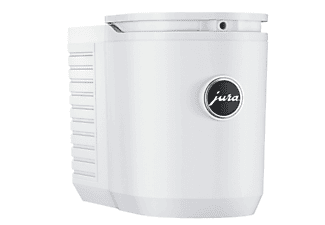 Espumador de leche - Jura Cool Control 24162, 0.6 l, Acero inoxidable, Espuma en frío o caliente, Blanco
