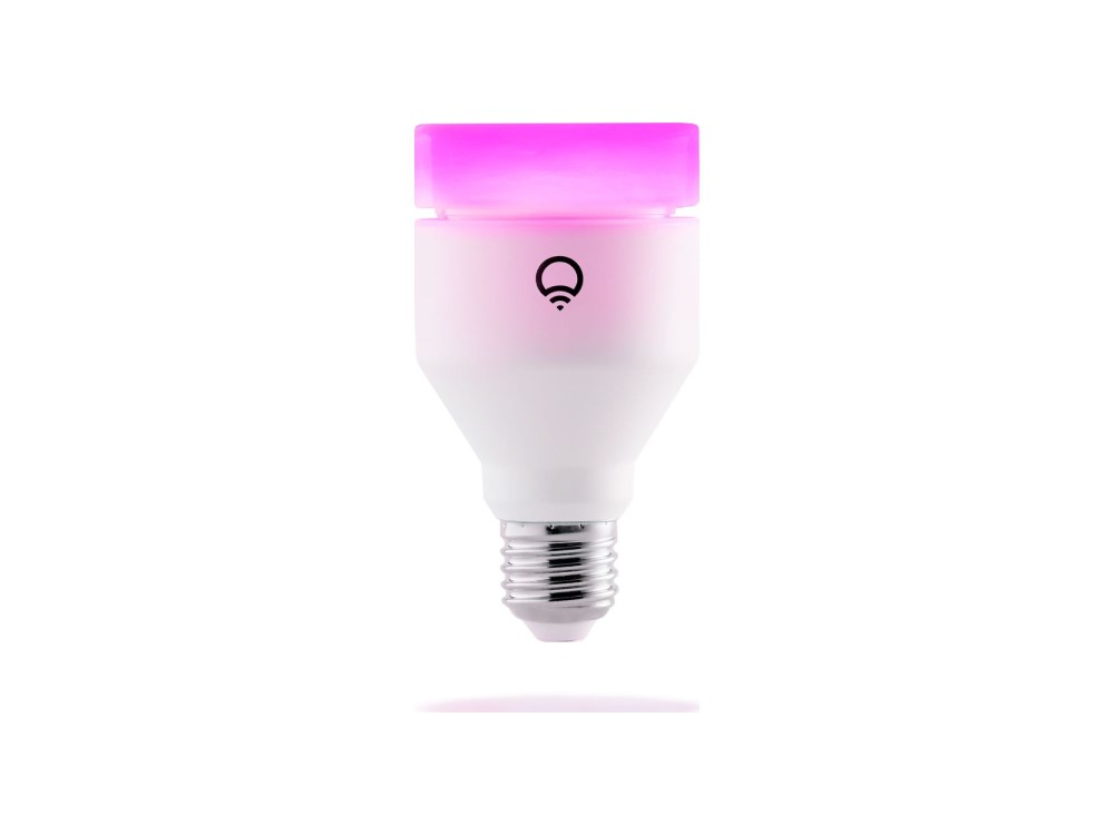 Bombilla inteligente - Lifx A60, E27, WiFi, Luz multicolor, 1055 lúmenes, Blanca