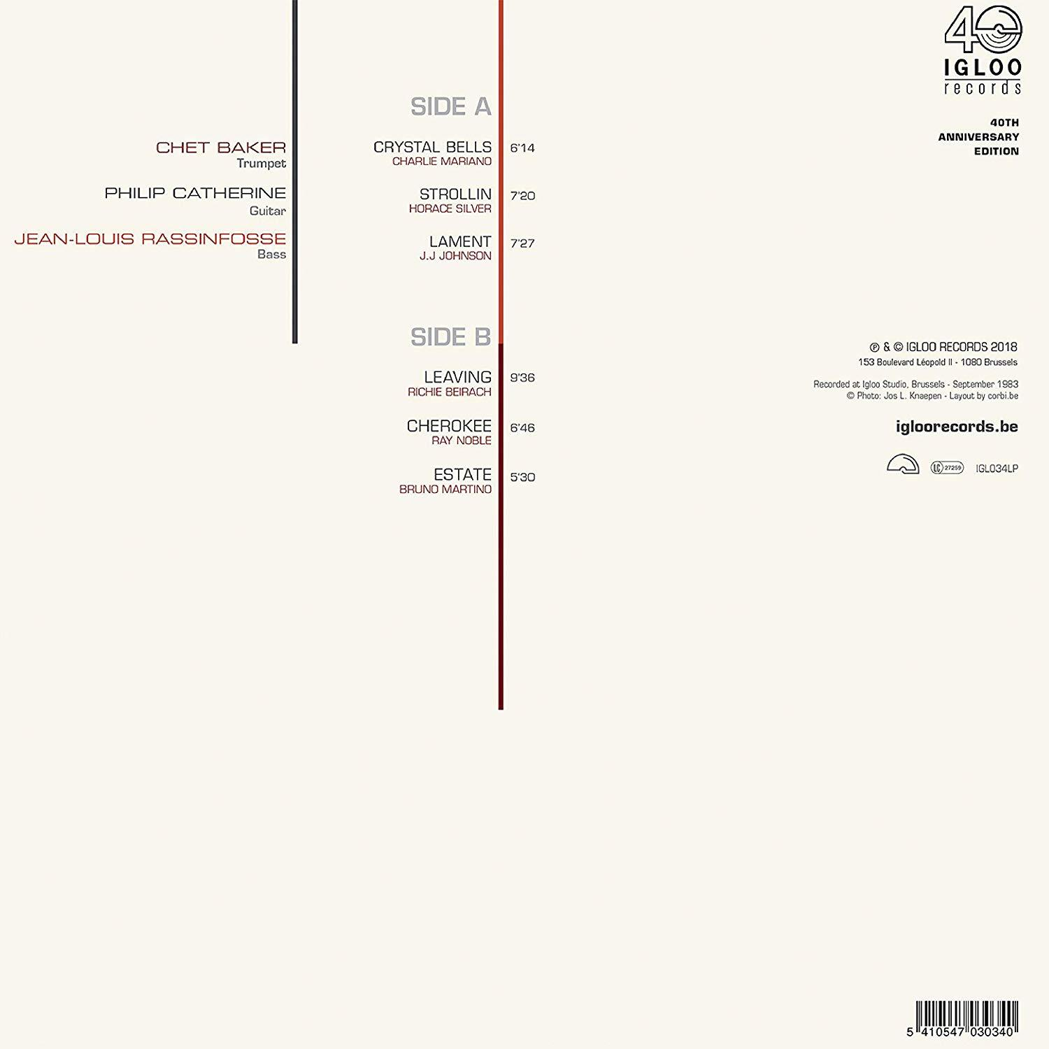 Chet Baker, Philip - (Vinyl) Bells (LP) Catherine, - Jean-louis Crystal Rassinfosse