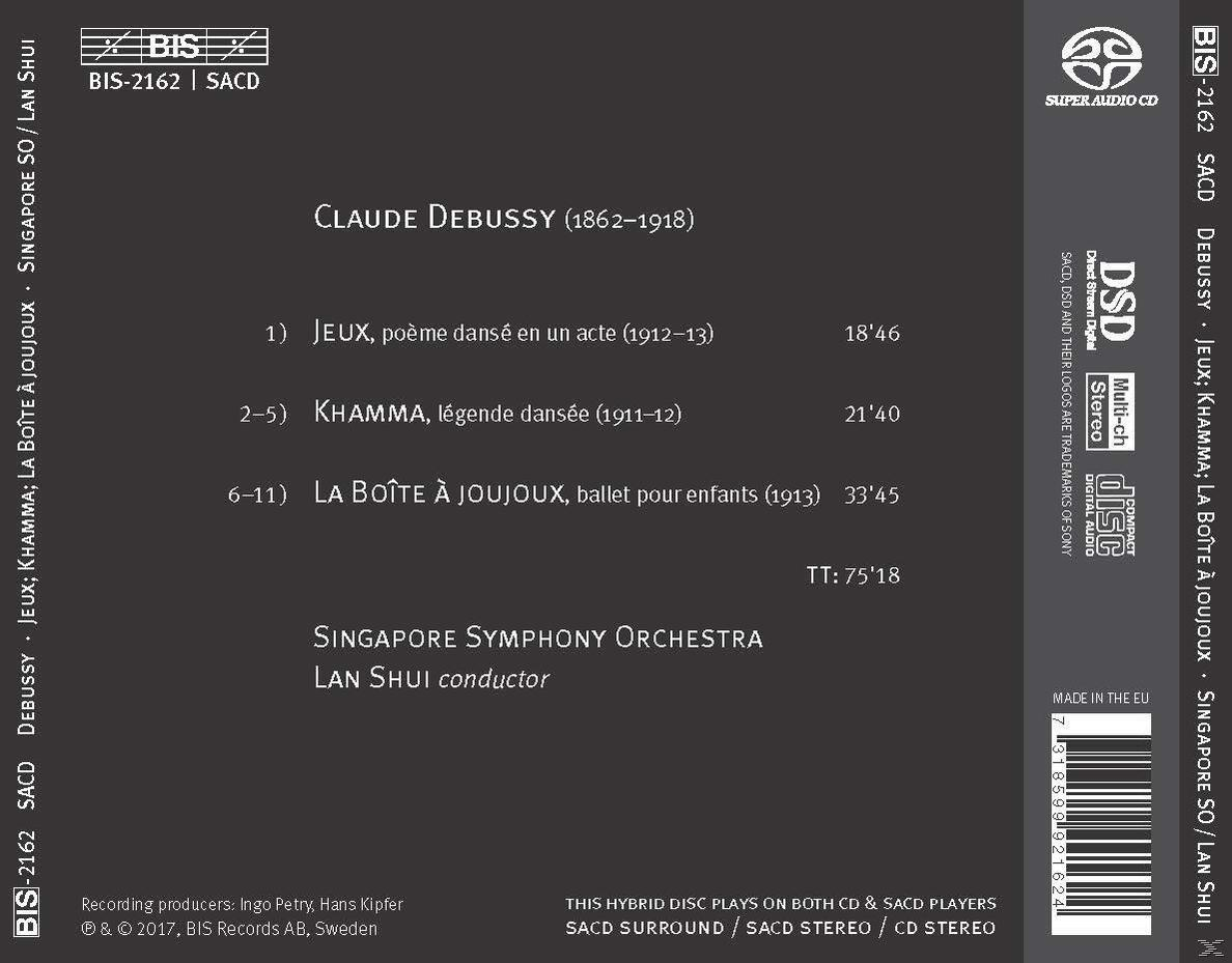 Singapore Symphony Orchestra - Jeux-die drei Ballette  - (SACD Hybrid)