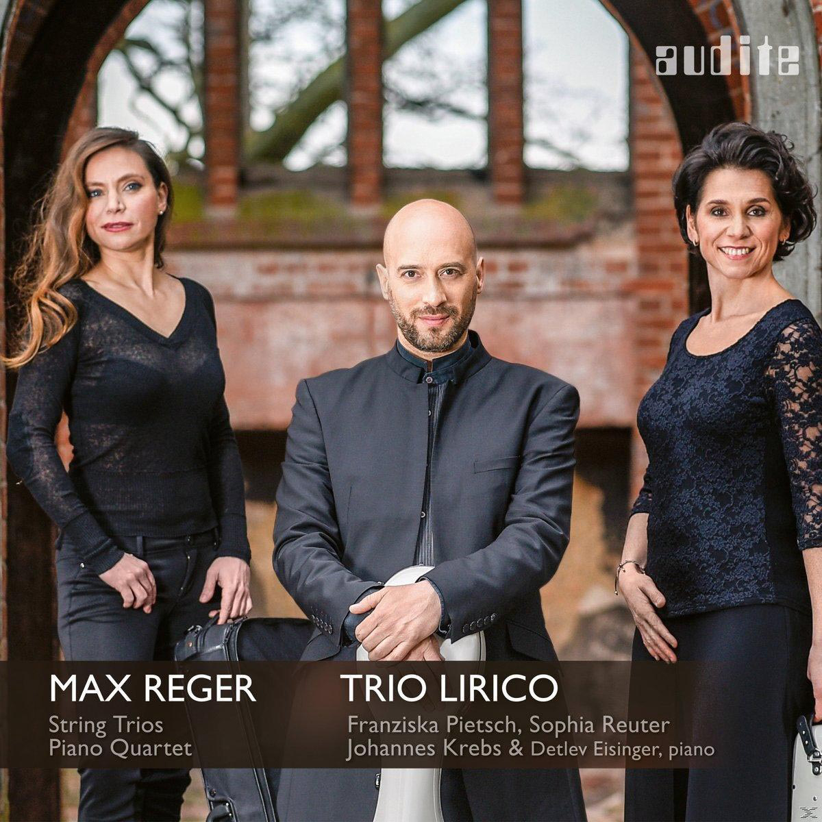 Detlev Eisinger, Trio Lirico - String Trios & Piano Quartet  - (CD)