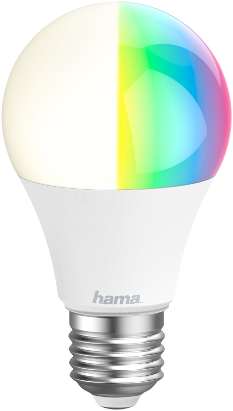 HAMA Okos WiFi LED izzó E27 RGB 10W (176581)