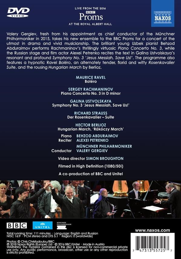 Münchener Philharmoniker, at VARIOUS (DVD) the 2016 Philharmoniker - Proms Münchner 