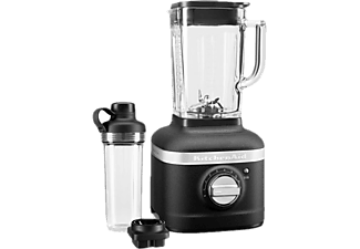 KITCHENAID 5KSB4034EBK Turmixgép kulacs szettel, fekete