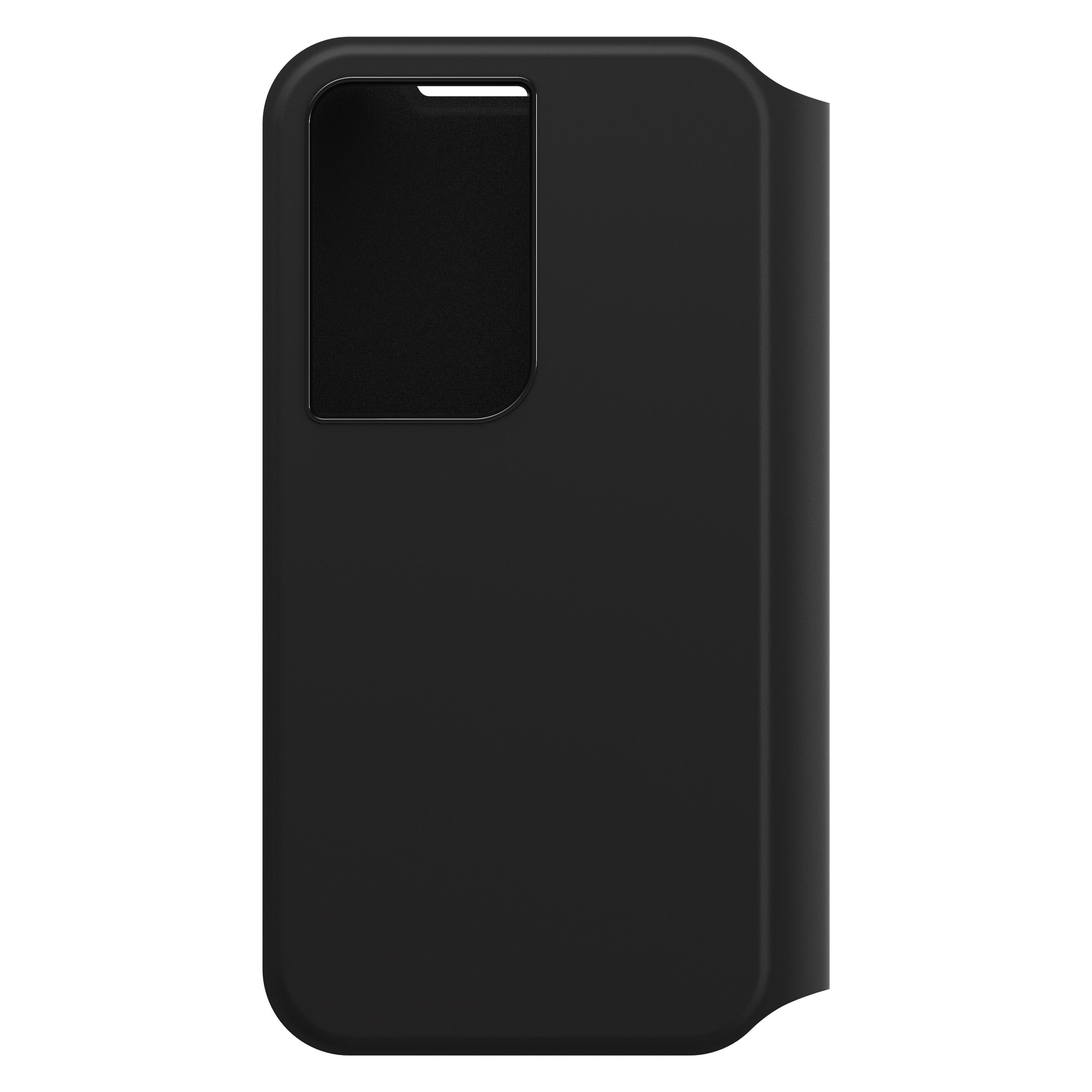 OTTERBOX Strada Via Serie für Samsung Galaxy S21 Ultra, Full Cover, Samsung, Galaxy S21 Ultra, Schwarz