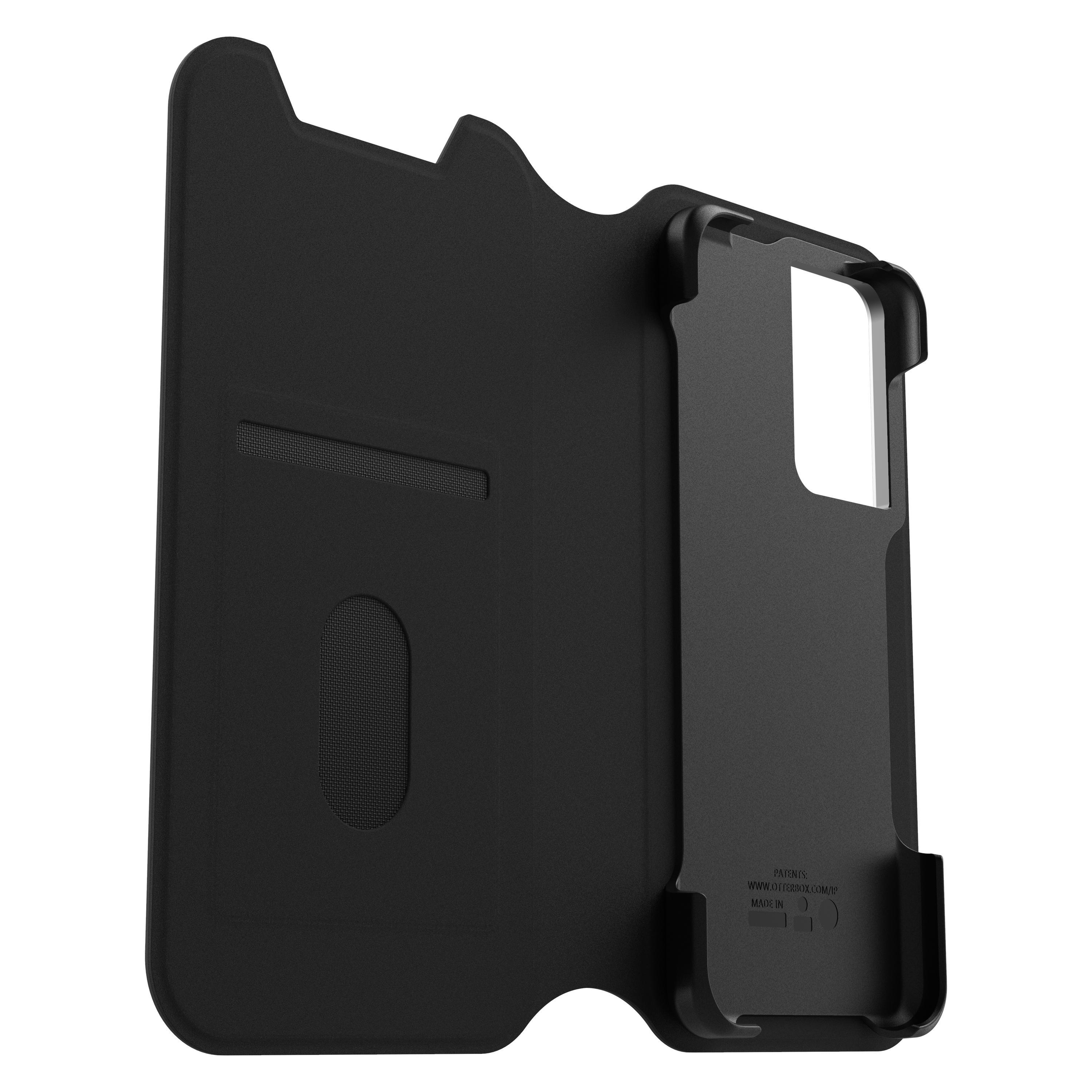 OTTERBOX Strada Via, Full Cover, Samsung, Galaxy S21, Schwarz