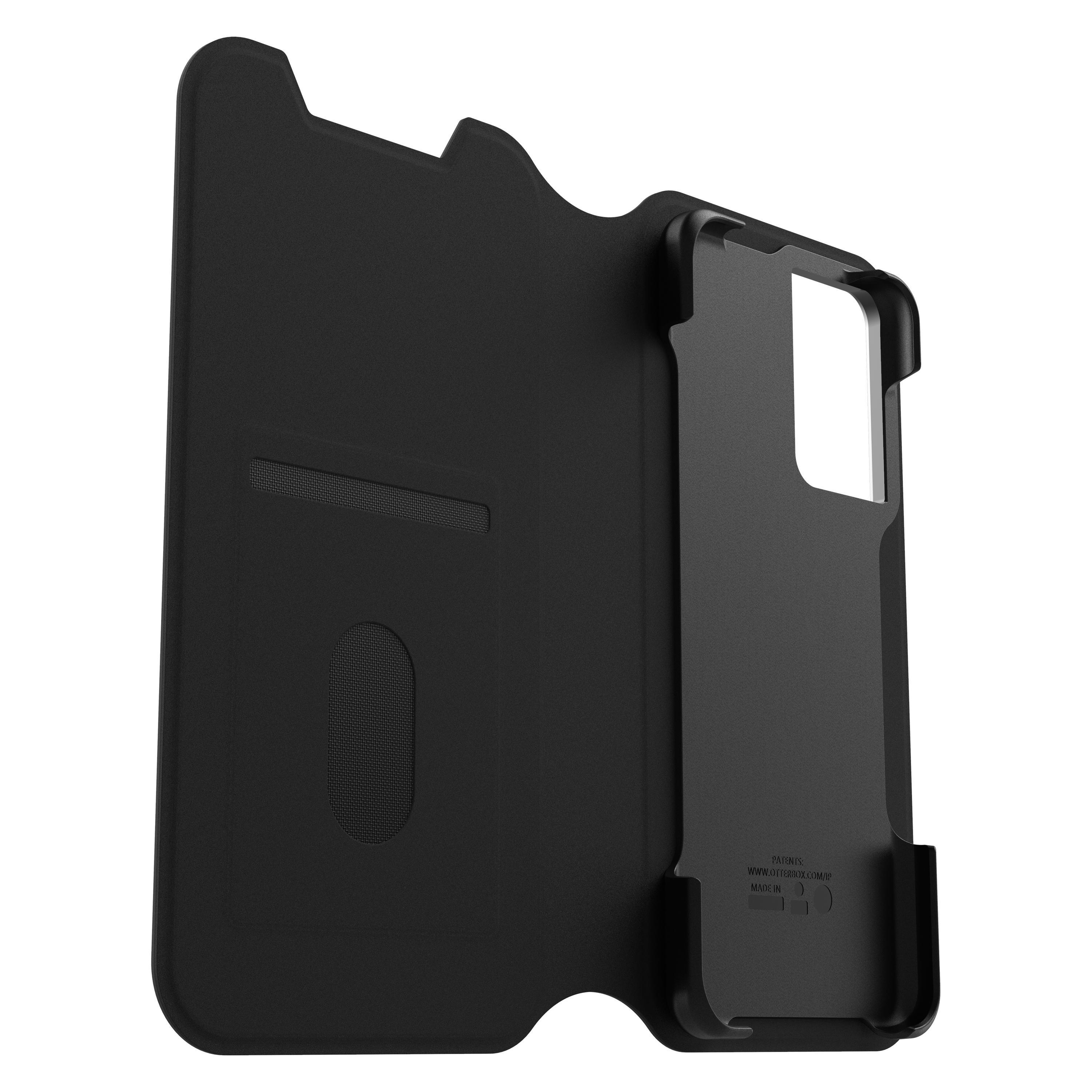 OTTERBOX Strada Via Serie für Samsung Galaxy S21+, Full Cover, Samsung, Galaxy S21+, Schwarz