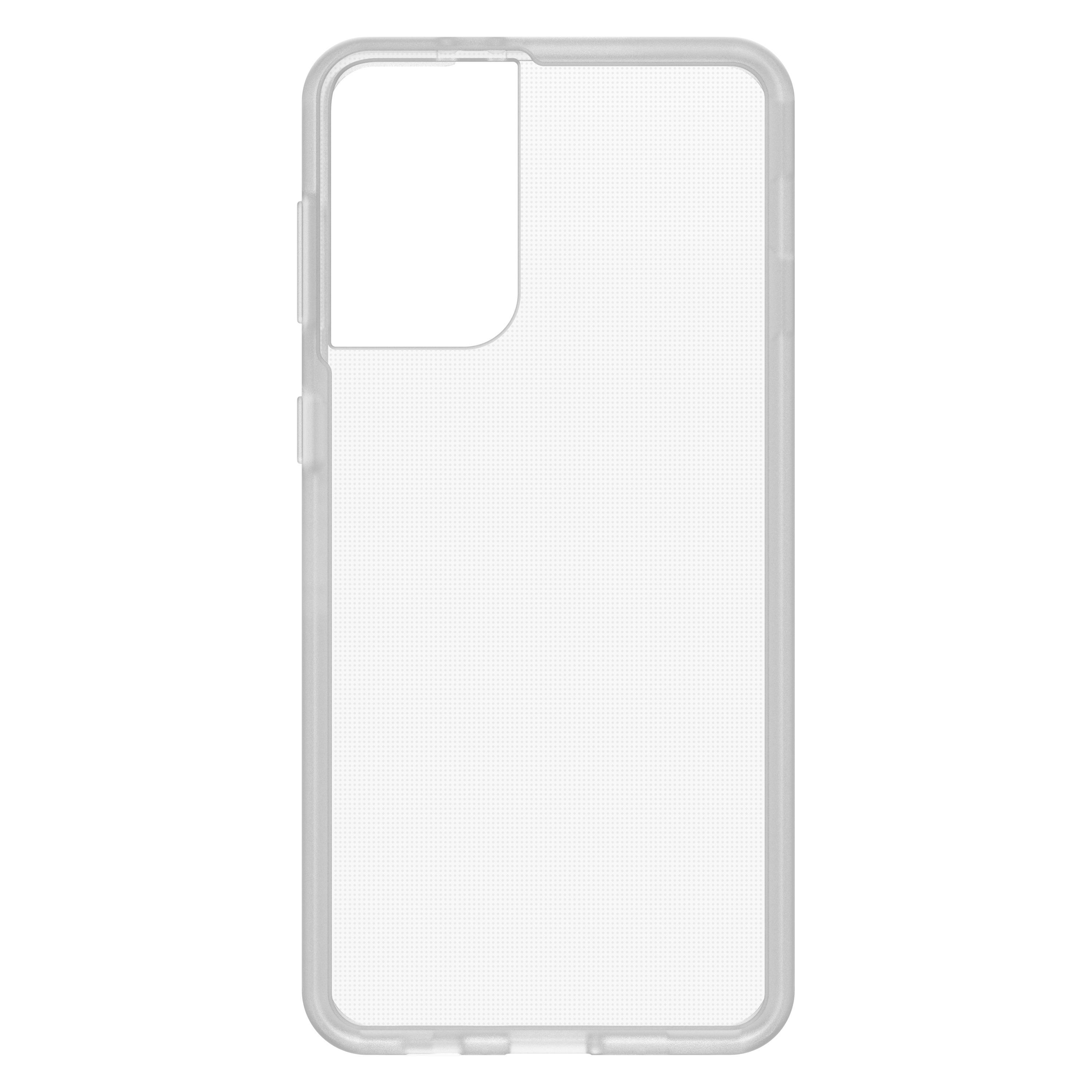 Eine transparente Handyhülle, die das Design des Telefons zeigt.