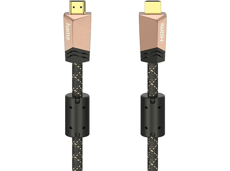 Hama Hdmi Kabel Premium Metal 4k 75cm (205024)