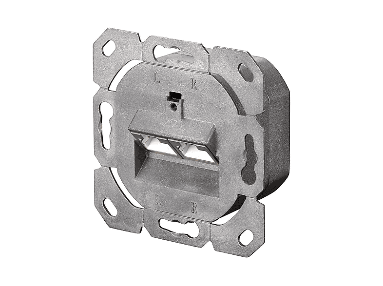 DIGITUS DN-9007-S-1 Cat6a, Datendose, Klasse EA, Designkompatibel, Aufputz; Anschlussdose----Anschlussdose — Foto 3 von 5
