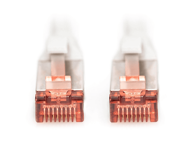 DIGITUS DK-1644-100 Cat6 S/FTP, Patchkabel, 10 m, Grau; Patchkabel----Patchkabel — Foto 2 von 2