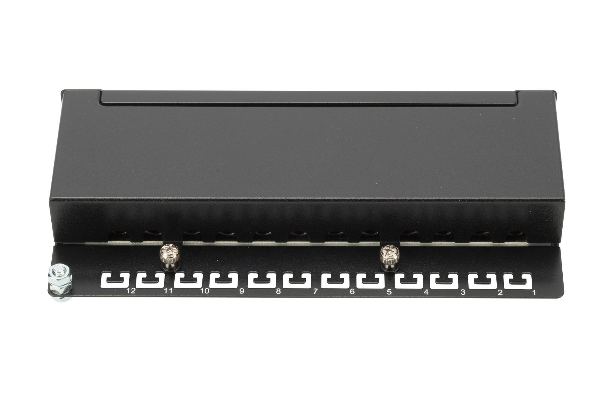 DIGITUS DN-91612SD-EA, Schwarz