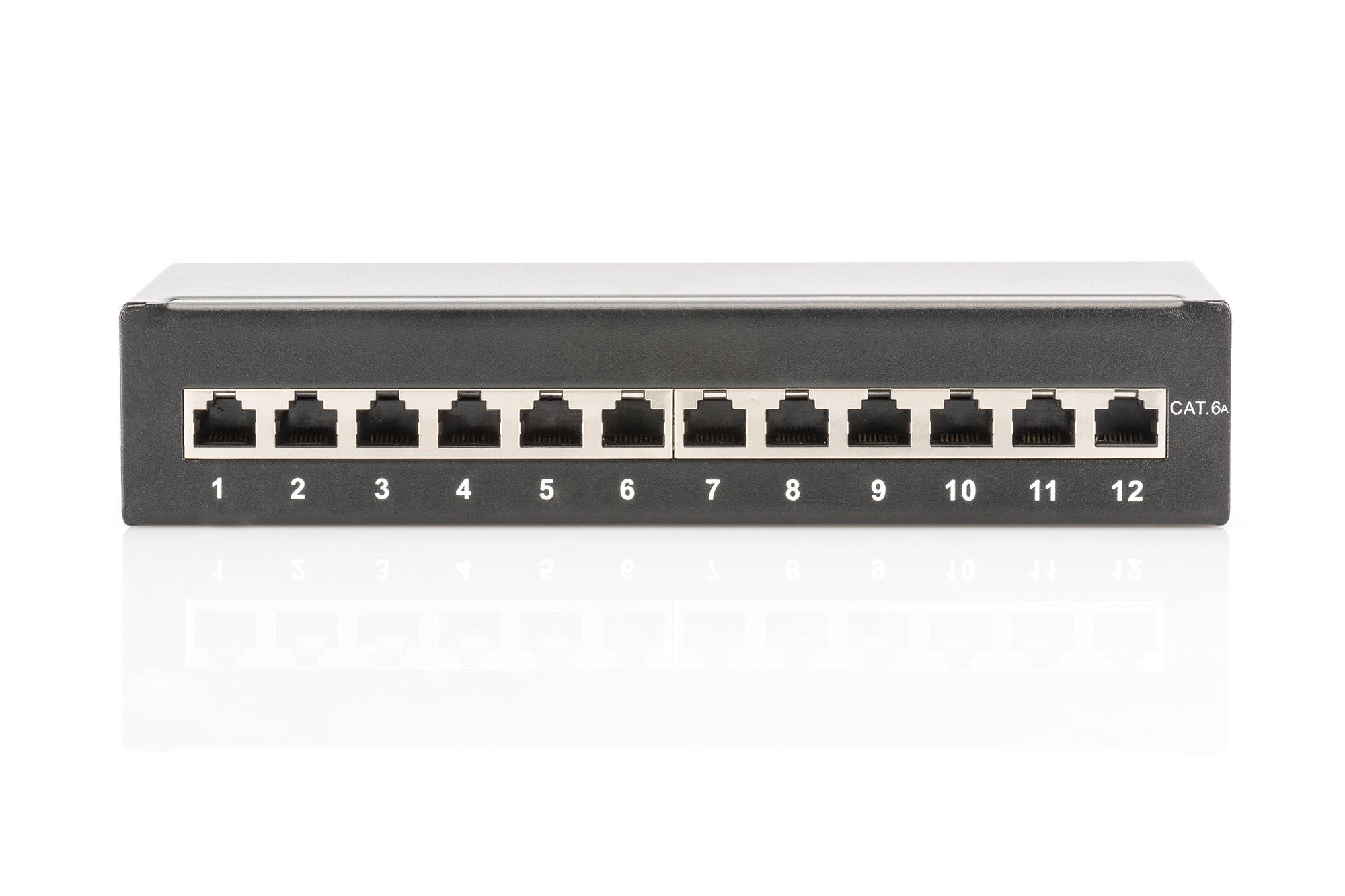 DIGITUS DN-91612SD-EA, Schwarz