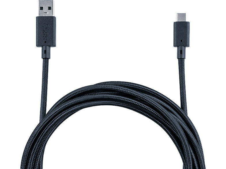 Nacon PS5 Usb-c Kabel 5m Zwart (psusbccablem) Usb-kabel 5 M Zwart