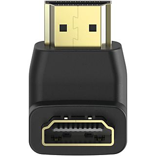 HAMA HDMI mannelijk - HDMI vrouwelijk adapter angle 270° (205165)