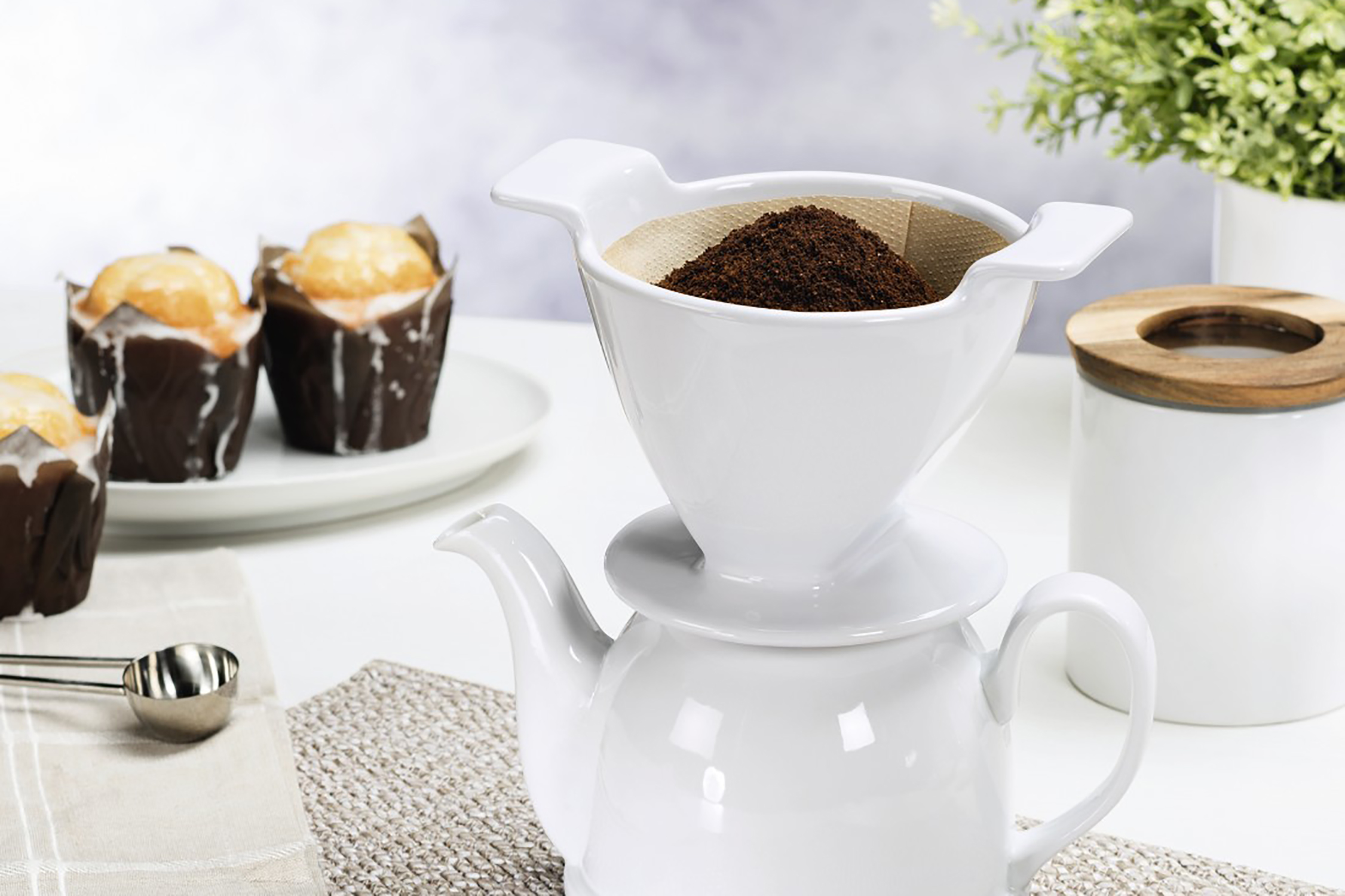 XAVAX 111242 Koffiefilter Porselein MT4